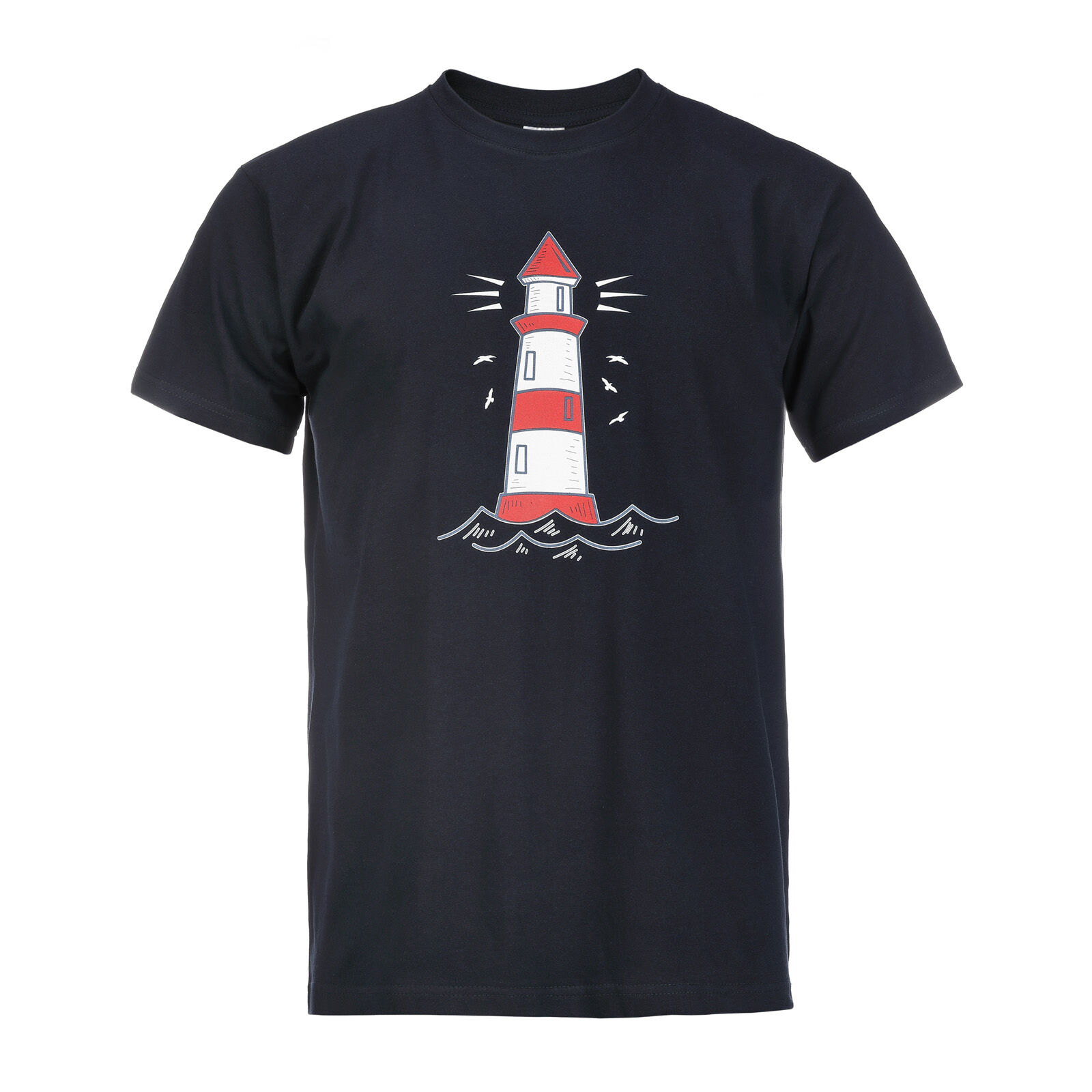 Maritimes T-Shirt mit Aufdruck Sonderpreis