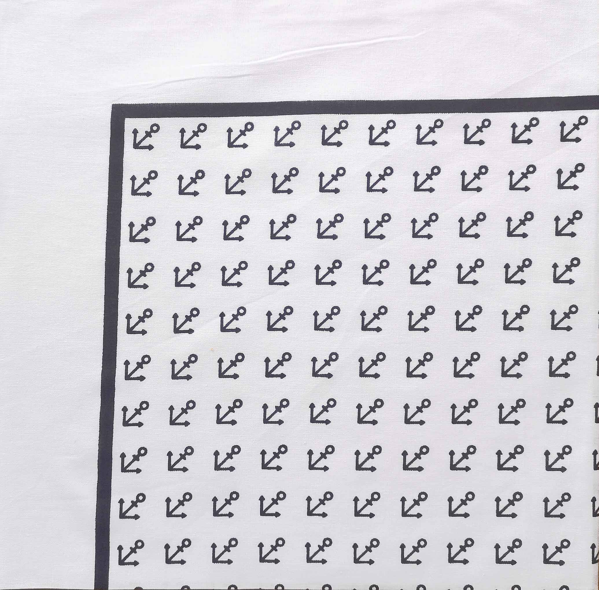 (06) weiß mit Anker