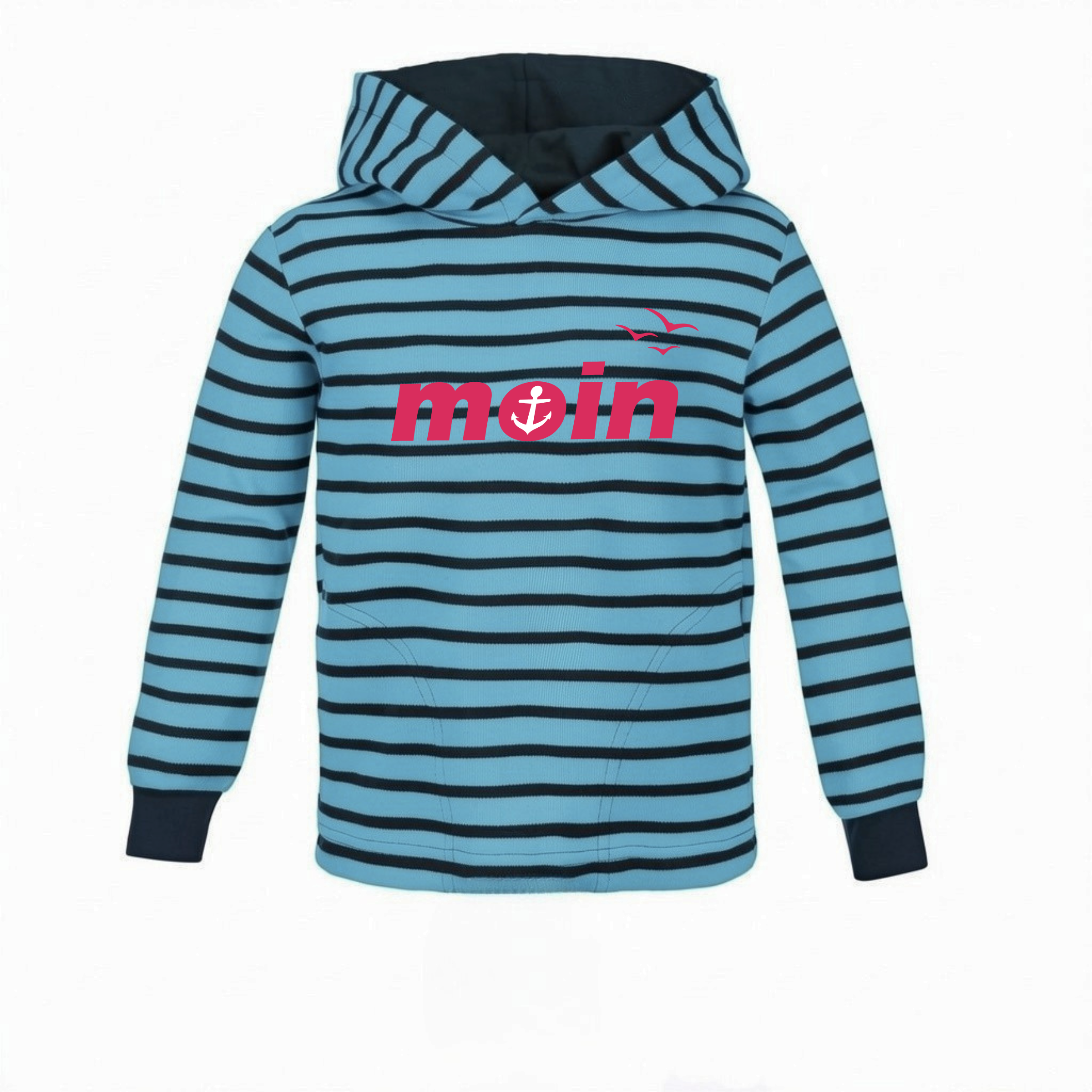 Kinder-Kapuzenshirt mit Aufdruck