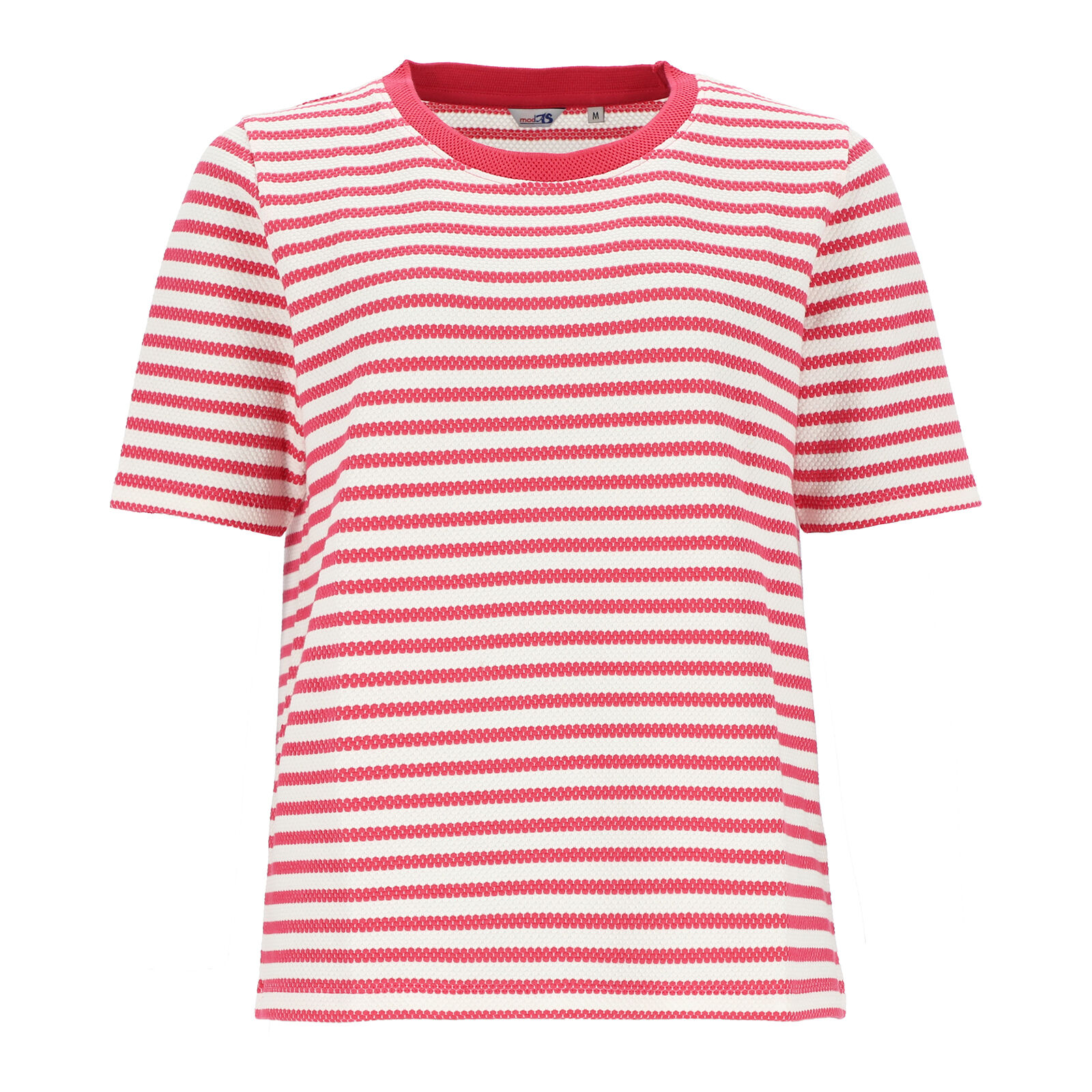 46116-damen-strick-t-shirt-pink-weiss-front