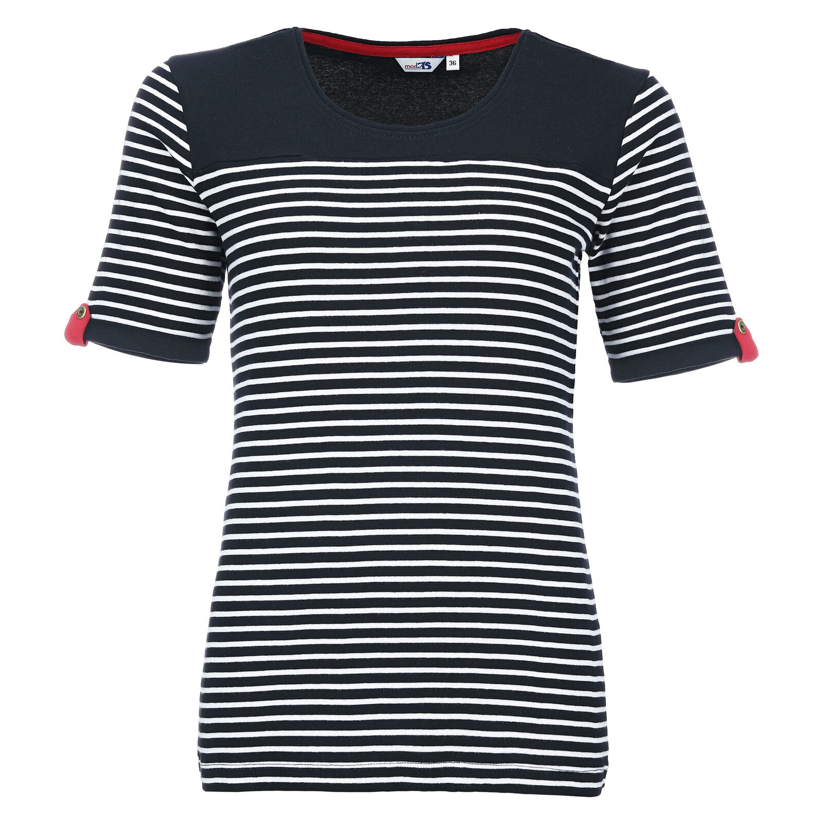 Geringeltes Damen-Shirt